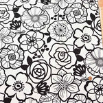 Cotton Ox Printed Fabric Flower - nomura tailor