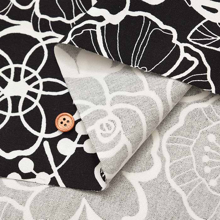 Cotton Ox Printed Fabric Flower - nomura tailor