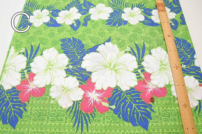 T/C printed fabric Hawaiian - nomura tailor