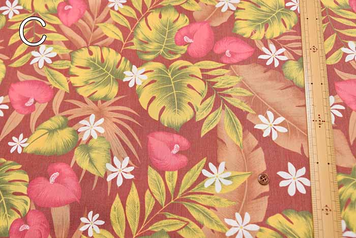 T/C printed fabric Hawaiian - nomura tailor