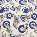 Cotton Ox Printed Fabric Bangasa and Kabuki - nomura tailor