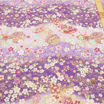 Cotton Embossed Printed Fabric - Kyosaika Series - Temari Balls - nomura tailor