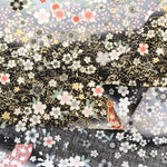Cotton Embossed Printed Fabric - Kyosaika Series - Temari Balls - nomura tailor