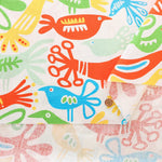 Made in Korea C/L Double-width Printed Fabric - Birds - nomura tailor