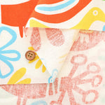 Made in Korea C/L Double-width Printed Fabric - Birds - nomura tailor