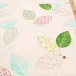Made in Korea C/L Double-width Printed Fabric - Leaf - nomura tailor