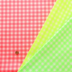 Made in China Cotton Fluorescent Gingham Yarn-Dyed Check Fabric - nomura tailor