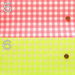 Made in China Cotton Fluorescent Gingham Yarn-Dyed Check Fabric - nomura tailor