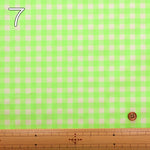 Made in China Cotton Fluorescent Gingham Yarn-Dyed Check Fabric - nomura tailor
