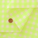 Made in China Cotton Fluorescent Gingham Yarn-Dyed Check Fabric - nomura tailor