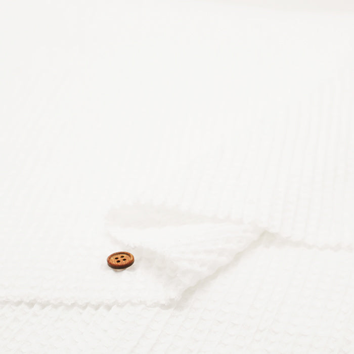 T/C Woven Waffle Fabric - Plain - nomura tailor