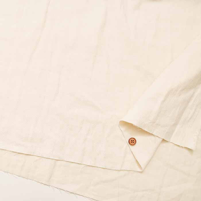 French twill Cotton double-faced fabric Solid colour - nomura tailor