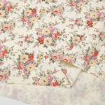 Cotton twill printed fabric Bouquet - nomura tailor