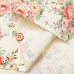 Cotton twill printed fabric Bouquet - nomura tailor