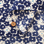 Cotton PoplinCotton 80 Lawn Ripple-printed Fabric - Flower - nomura tailor