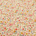 Cotton Twill Printed Fabric - Flower - nomura tailor