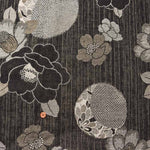 Cotton double weave jacquard fabric Camellia - nomura tailor