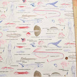 Cotton twill printed fabric Deep-sea fish - nomura tailor