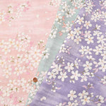 Cotton Southern Cross Japanese pattern print fabric cherry blossoms - nomura tailor