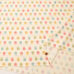 Cotton smooth printed fabric Usapyon - nomura tailor