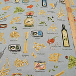 C/L canvas print fabric pasta - nomura tailor