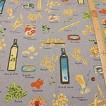 C/L canvas print fabric pasta - nomura tailor