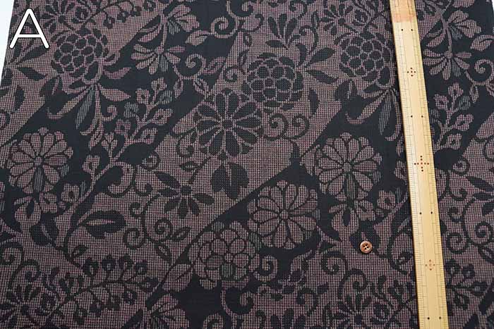 Cotton Southern Cross Printed Fabric Wave Arabesque Woven Pattern - nomura tailor