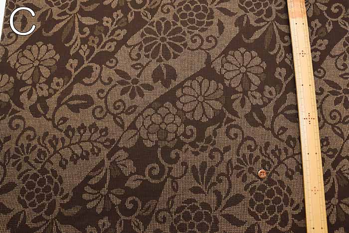 Cotton Southern Cross Printed Fabric Wave Arabesque Woven Pattern - nomura tailor