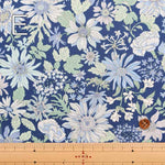 Cotton twill printed fabric Flower - nomura tailor