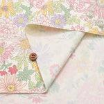 Cotton twill printed fabric Flower - nomura tailor