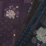 Cotton Southern Cross printed fabric Bross weave flower pattern - nomura tailor