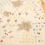 Cotton Southern Cross Fabric - Discharge Printing - Camellia Kasuri Pattern - nomura tailor