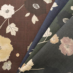 Cotton Southern Cross Fabric - Discharge Printing - Abstract Flower Tie-dye - nomura tailor
