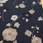 Cotton Southern Cross Fabric - Discharge Printing - Abstract Flower Tie-dye - nomura tailor