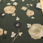 Cotton Southern Cross Fabric - Discharge Printing - Abstract Flower Tie-dye - nomura tailor