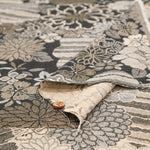 Cotton Double-layered Jacquard Fabric - Four Seasons Flower Weave - nomura tailor
