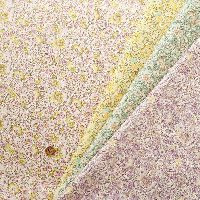 Cotton Broad Fabric - Flower - nomura tailor