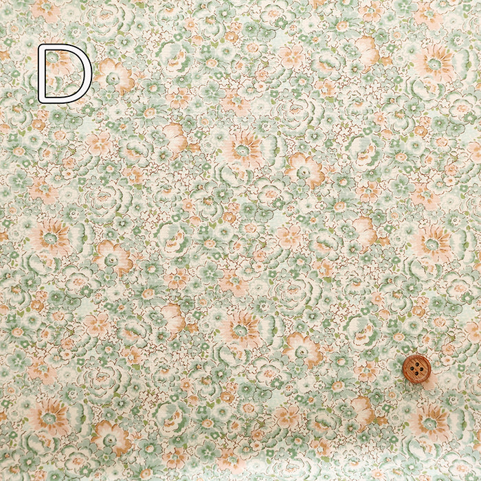 Cotton Broad Fabric - Flower - nomura tailor