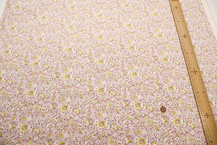 Cotton Broad Fabric - Flower - nomura tailor
