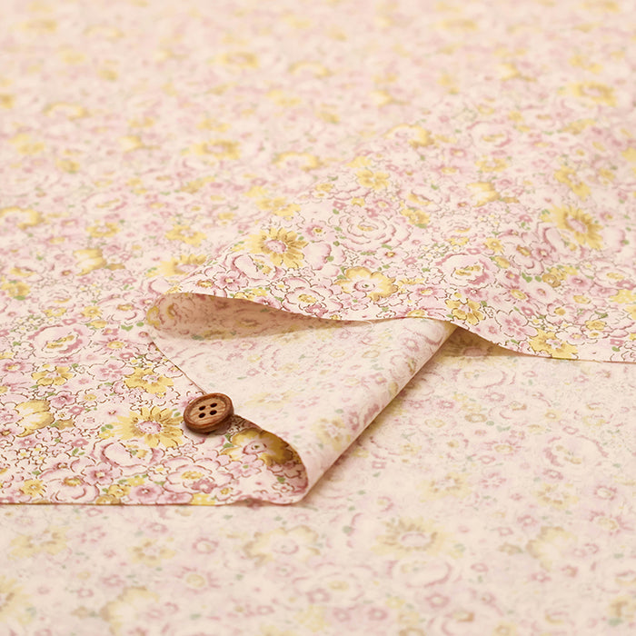 Cotton Broad Fabric - Flower - nomura tailor