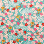 Cotton Broadcloth Fabric - Izumo Rabbit - nomura tailor