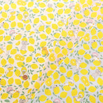 Cotton Broad Fabric - Lemon Cat - nomura tailor
