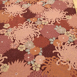 Cotton Southern Cross Printed Fabric - Stencil-Dyed Floral Motif - nomura tailor