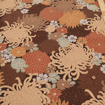 Cotton Southern Cross Printed Fabric - Stencil-Dyed Floral Motif - nomura tailor