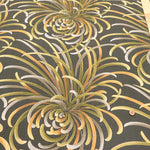 Discharge Printing Cotton Southern Cross Printed Fabric - Fluorescent Lemon - nomura tailor