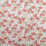 Cotton Broad Printed Fabric - Poppy Garden - nomura tailor