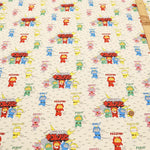 Cotton Canvas Printed Fabric ネコレンジャー - nomura tailor