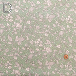 Cotton Broad Printed Fabric - Flowers - nomura tailor