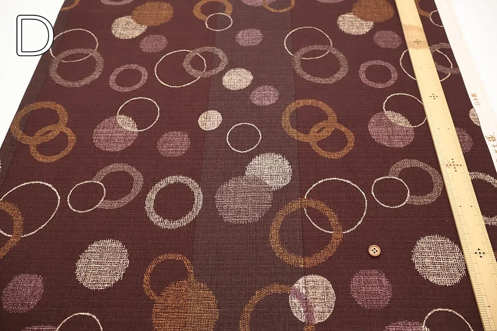 Cotton Southern Cross Printed Fabric - Polka Dot and Stripe Pattern - nomura tailor