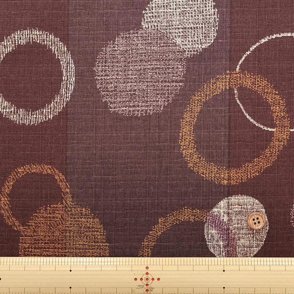 Cotton Southern Cross Printed Fabric - Polka Dot and Stripe Pattern - nomura tailor
